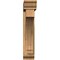 Ekena Millwork Imperial Traditional Rough Sawn Bracket w/ Offset Brace, Western Red Cedar, 6"W x 26"D x 30"H BKT0604X26X30IMP01RWR - alternate 3